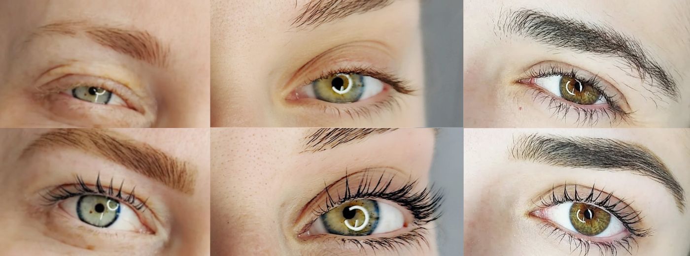 Lash Lifting + Coloração de Cílios + Design de Sobrancelhas